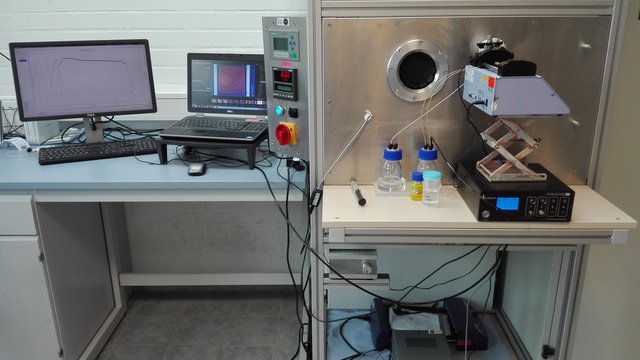 Microfluidic Set Up for high Temperature