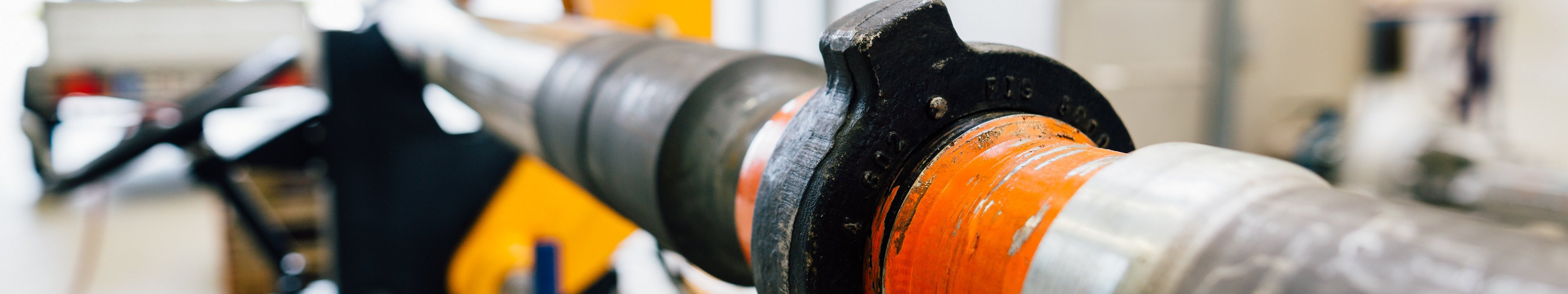 Abgebildet ist ein Teil einer Bohrvorrichtung.